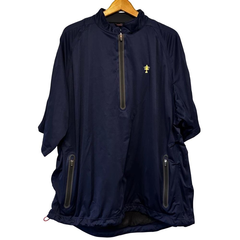 Sun Mountain Rainflex Quarter Zip Pullover XXL Stretch Waterproof Breathable